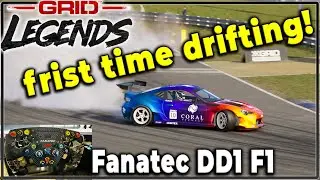 Epic Drift First Attempt in Grid Legends | Unleashing Fanatec DD1 F1 Bundle