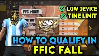 HOW TO PLAY AND QUALIFY IN FFIC FALL 2021 | FREE FIRE ESPORTS