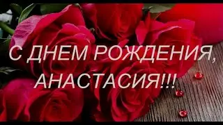 С ДНЕМ РОЖДЕНИЯ, АНАСТАСИЯ!!!