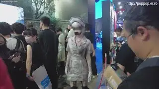 Silent Hill 2 Booth,Bubble Head Nurse,Tokyo Game Show 2024-Chiba,Japan