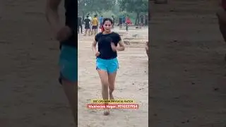 SSC CPO Girls 9 Feet Long Jump ✅💯 || #sscphysical #mukherjeenagar