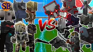 Can the Epic Souls Mobs defend against an Ultra Modded Raid | Minecraft Mob Battle