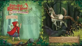 Little Red Riding Hood’s Enchanted Forest Adventure  bedtimes story for children moral story