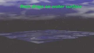 Blender Tutorial | Rain drops Animation | Blender Tips