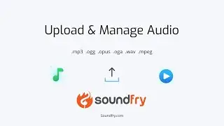 How to Upload & Manage Audio on Soundfry (Step by Step Guide)