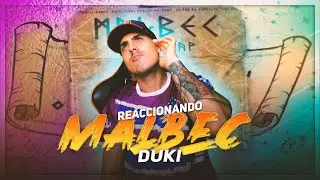 REACCIONANDO | DUKI - MALBEC X BIZARRAP (concept album)