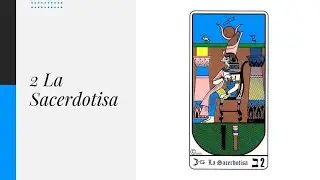Tarot Egipcio: 2 La Sacerdotisa