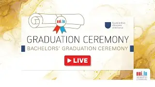 uni.lu 2023 Bachelors' Graduation Ceremony - Faculty of Law, Economics and Finance