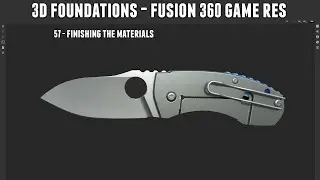 3D Foundations - Fusion 360 Game Res 20