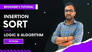Insertion Sort | Python | Hindi