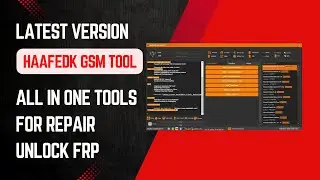 Haafedk GSM Tool | FRP Bypass IMEI Repair iCloud Unlock