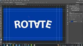 How to Flip and Rotate Letters in Photoshop