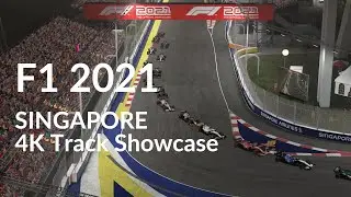 F1 2021 - 4K 60fps Track Showcase (No Commentary) - Singapore