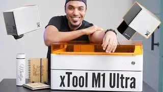 Máquina de #manualidades 4 en 1 | #Xtoolm1ultra | Corte láser, corte con cuchilla, dibuja e imprime