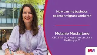 How can my business sponsor a migrant worker ?#sponsorship #australia