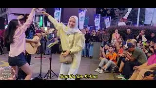 Giesel gadis Indonesia tak boleh tahan kerana lagu ini...Ikan Dalam Kolam  - Bob Sentuhan Buskers