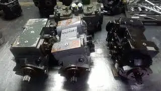 Обменный фонд отремонтированных гидронасосов ЮФЕЙ и Rexroth минипогрузчика ANT 1000