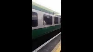 Train passing naas train station co Kildare Dublin bound Easter Sunday 2013