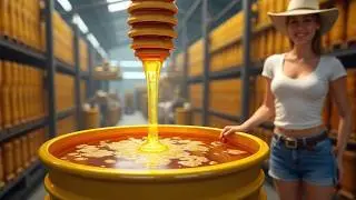 Did you know that 2,500 BEES work to fill ONE jar of honey? The process will SHOCK you!