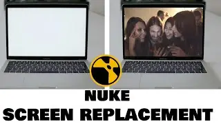 NUKE :  Screen Replacement tutorial