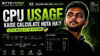 Linux CPU Usage Kaise Calculate Hota Hai? 🤯 | Build Your Own htop #2 | Hindi