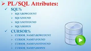 36 Attributes in PL/SQL || CodeCelebration