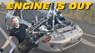 Supra After the Blown Engine