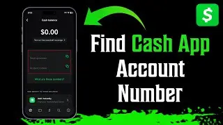 How To Find Cash App Account Number
