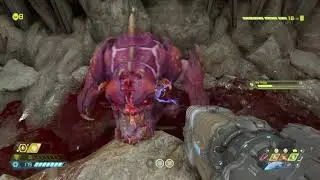 DOOM Eternal - Perform 3 different Glory Kills on Pinkys EASY WAY