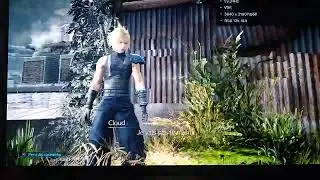 VRR PS5: Final Fantasy 7 Remake Mode Resolution and Fluidity 60FPS LG OLED CX