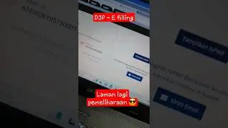 Untuk sementara laman sedang istirahat karena banyaknya yang akses 🫠🫠 #djponline #pajak #tutorial