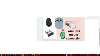 WIRELESS#MOUSE#CONNECTING#WINDOWS