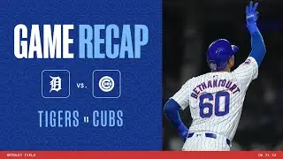 Cubs vs. Tigers Game Highlights | 8/21/24