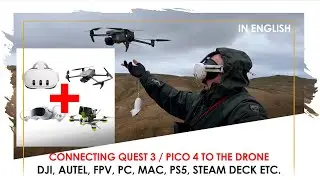 How to connect VR glasses to DJI, Autel, FPV drones, to Steam Deck, PS5 etc.