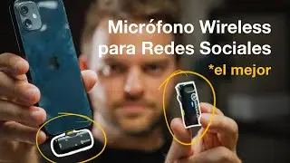 El mejor micrófono inalámbrico para crear contenido para Redes Sociales. Y PUNTO.