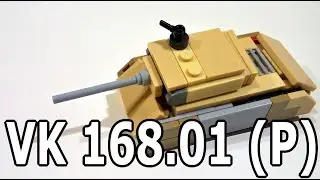 Лего мини танк VK 168.01 (P) (самоделка из лего)