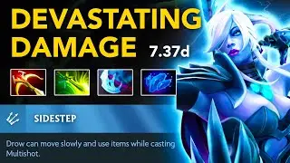 Satanic DROW RANGER Carry - Patch 7.37d | Full Gameplay Dota Class