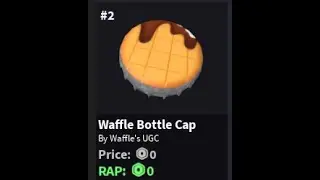 SNIPING WAFFLE BOTTLE CAP SERIAL 2
