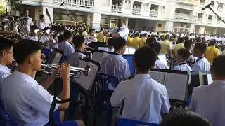 พี่ๆเซนต์คาเบรียล บรรเลงเพลงชาติ  สุดยอดคับ