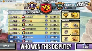 Who Won This Dispute? E M P I R ≡ vs N O R T H - Hill Climb Racing 2