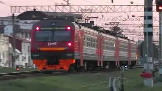 Впервые на канале! Электропоезд 