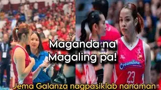 DARNA NG CREAMLINE POG AGAD JEMA GALANZA WALANG TAKAS ANG BOLA