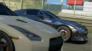 Nissan GT-R (R-35) Vs Nissan GT-R  DRAG RACE in Suzuka Circiut - Real Racing 3 Gameplay