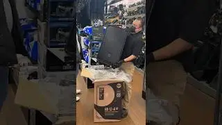 #unboxing a #RCF HD12A-MK5 #djspeaker #djstore #djgear #djequipment #soundsystem #nycstore #mobiledj