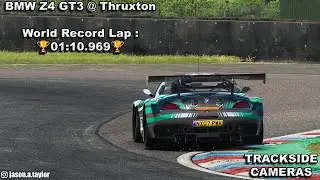 01:10.969 - BMW Z4 GT3 @ Thruxton - Trackside