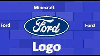 Как построить Ford (Logo) в Minecraft