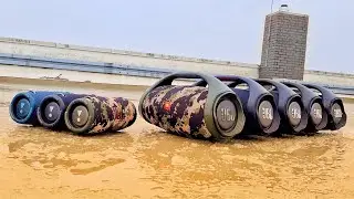 3X XTREME 3 & 5X BOOMBOX 2 [BASS TEST] (100% VOLUME) JBL PARTYBOOST 