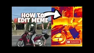 How to edit meme video - Buttercup music.