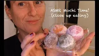 ASMR Mochi Time! (Close up eating sounds)
