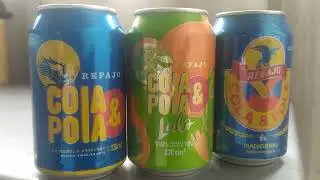 latas de refajo Cola y pola